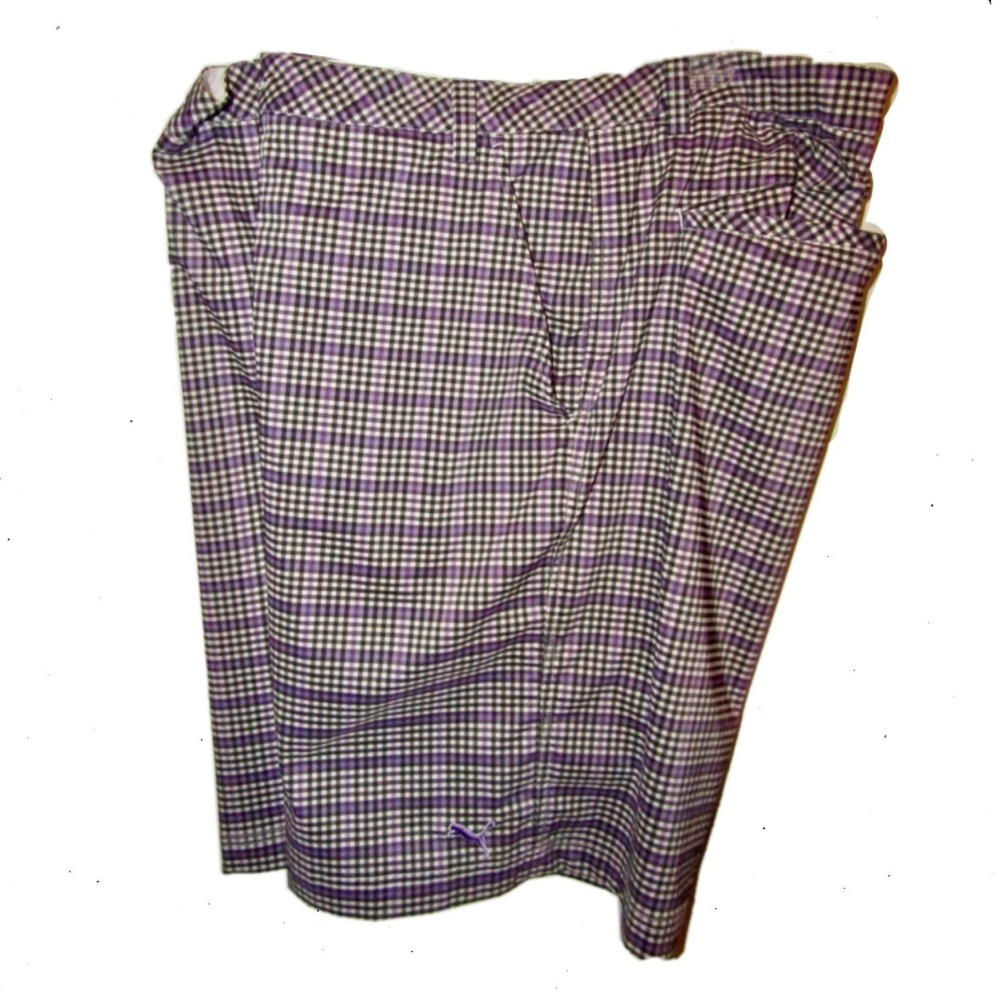 Plaid Puma shorts